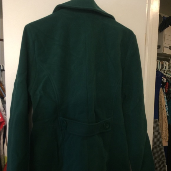 Rue21 Jackets & Coats Emerald Green Pea Coat Nwt Womens Coat Size